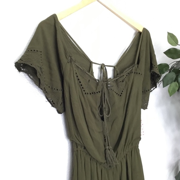 NWT Free People Green Romper - Picture 2 of 8